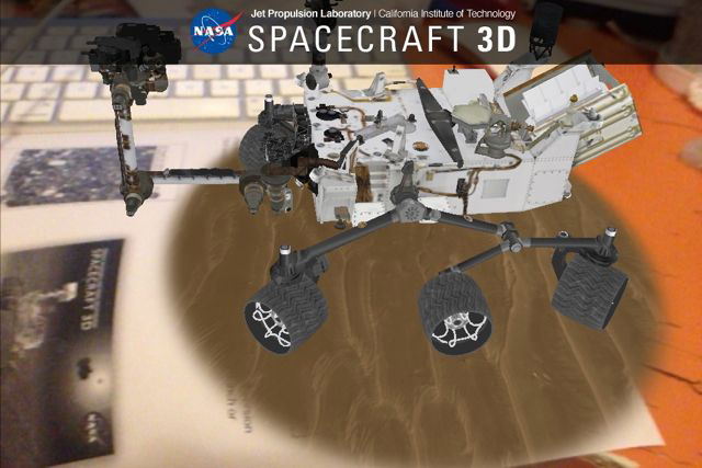 NASA Spacecraft 3D App