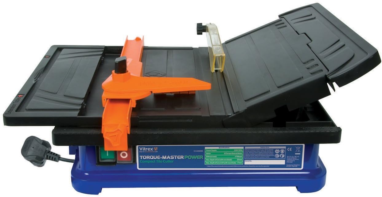 Vitrex 103402nde Torque Master Power Tile Cutter Diamond Wet Tile Saw 240v