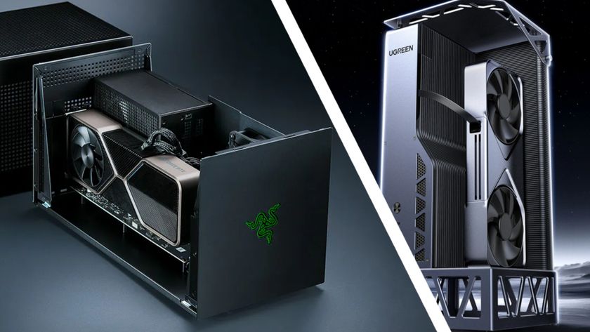 Renders of eGPU docks
