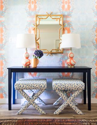 Home makeover ideas - console table