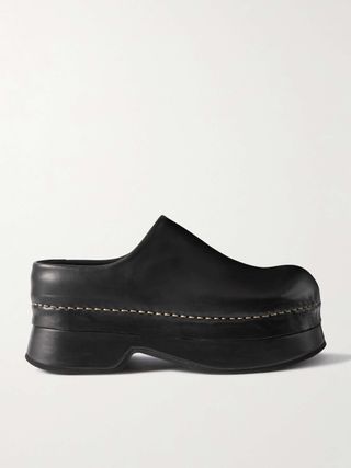 Leather Clogs