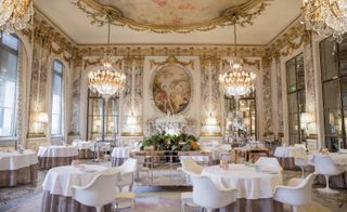 Hotel Le Meurice dining