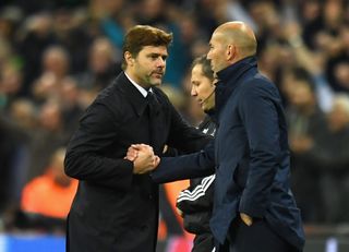 Manchester United target Mauricio Pochettino and Zinedine Zidane