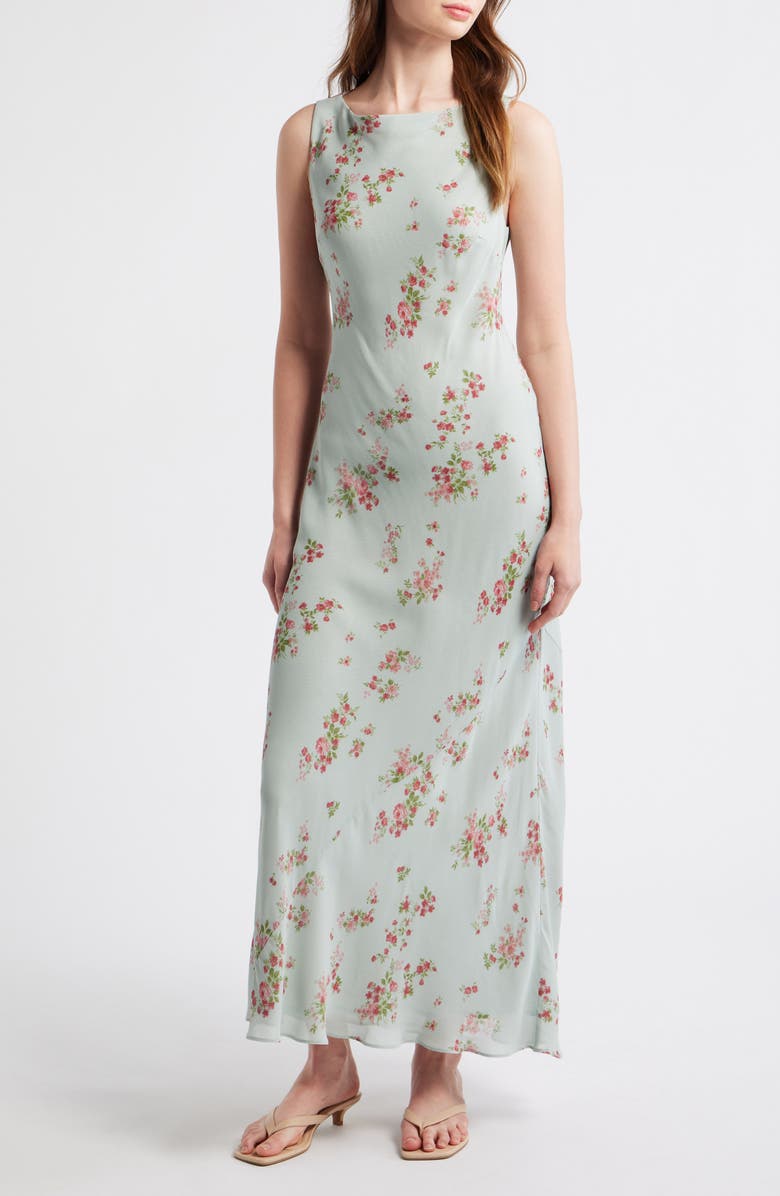Prescott Floral Column Maxi Dress