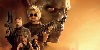 Terminator: Dark Fate character poster lineup