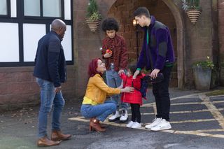 Thierry's adoptive parents come face to face with Ollie and Brooke.