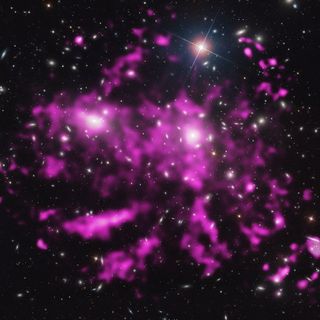 Coma Galaxy Cluster's Arms
