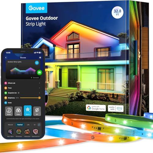 Outdoor LED smart Strip Light, 10m