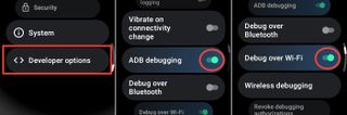 Enable ADB Debugging and Debug over Wi-Fi for TicWatch Pro 5