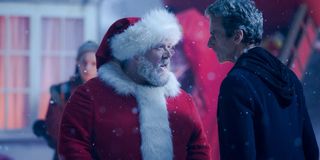 Nick Frost, Peter Capaldi - Doctor Who