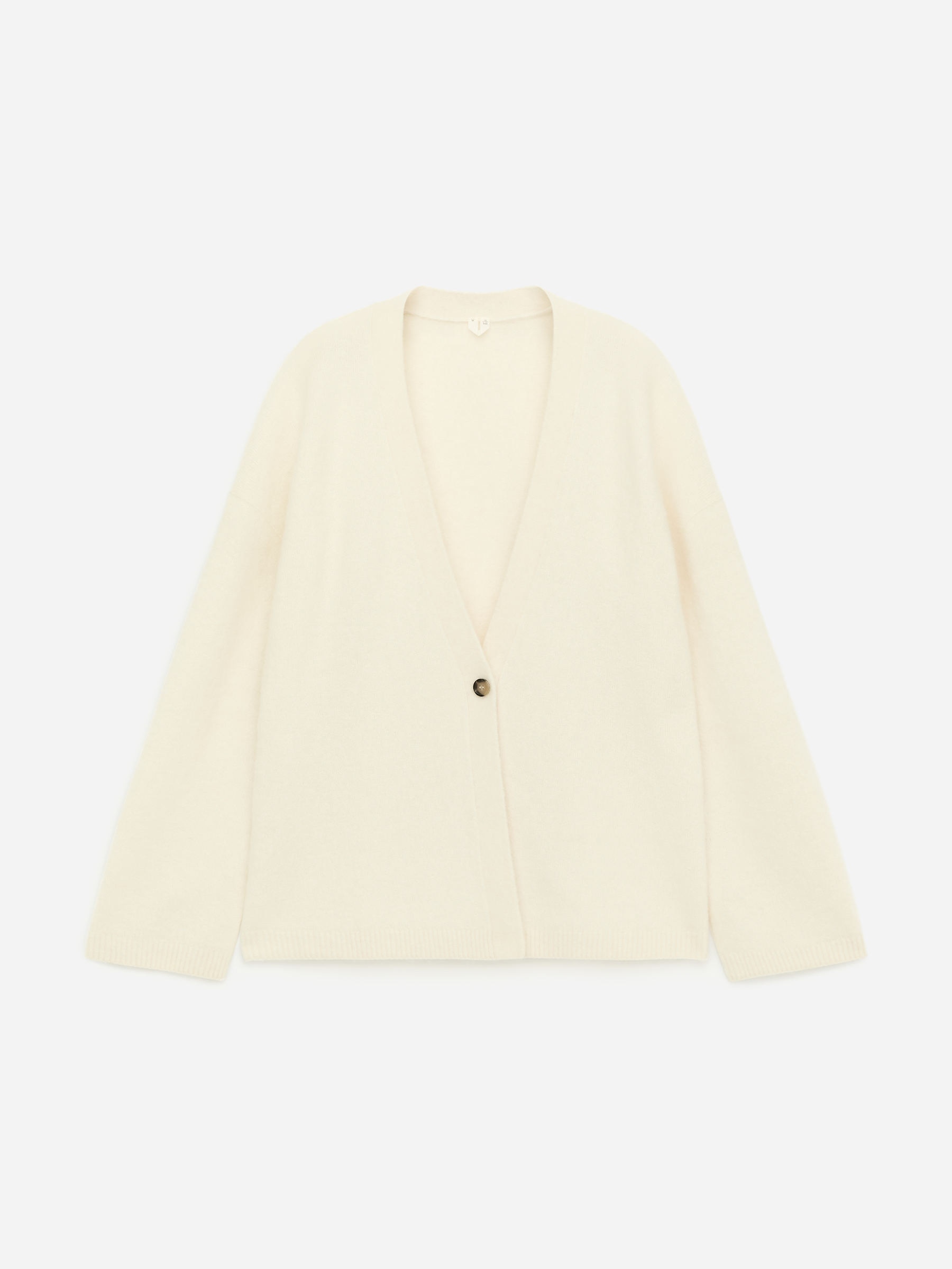 Alpaca-Wool Blend Cardigan &amp;ndash; Off White &amp;ndash; Women &amp;ndash; Arket Gb