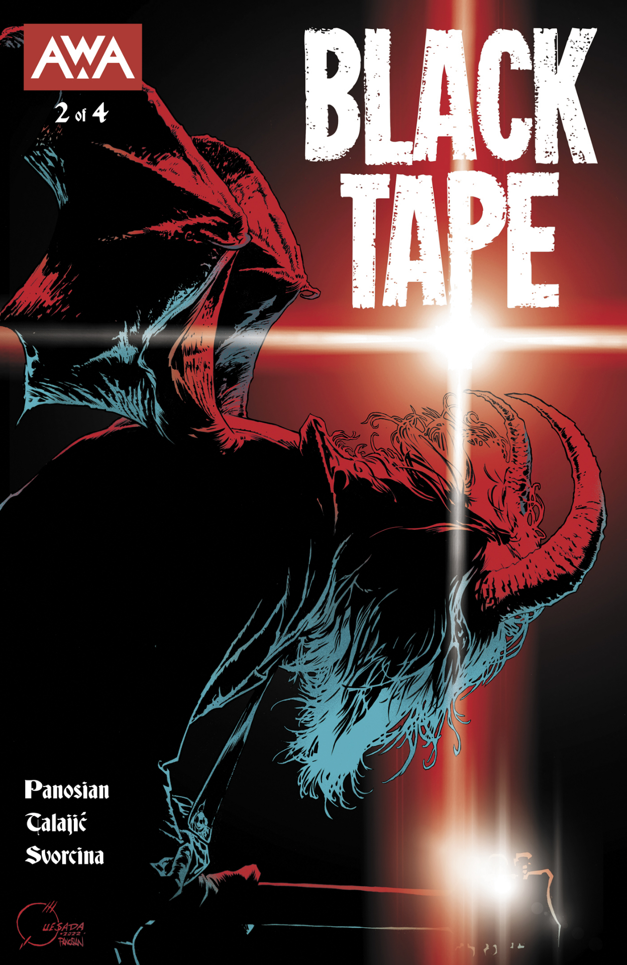 The Black Tape #2 Joe Quesada variant cover