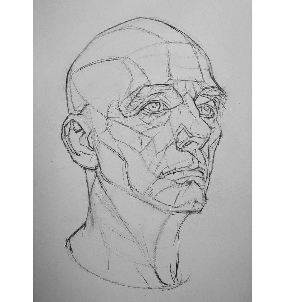 15 tips for drawing heads realistically - How to draw a head: A ...