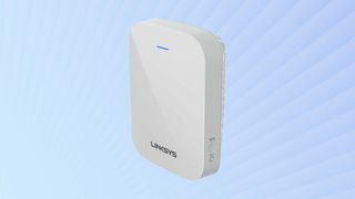 Side view of Linksys RE7310
