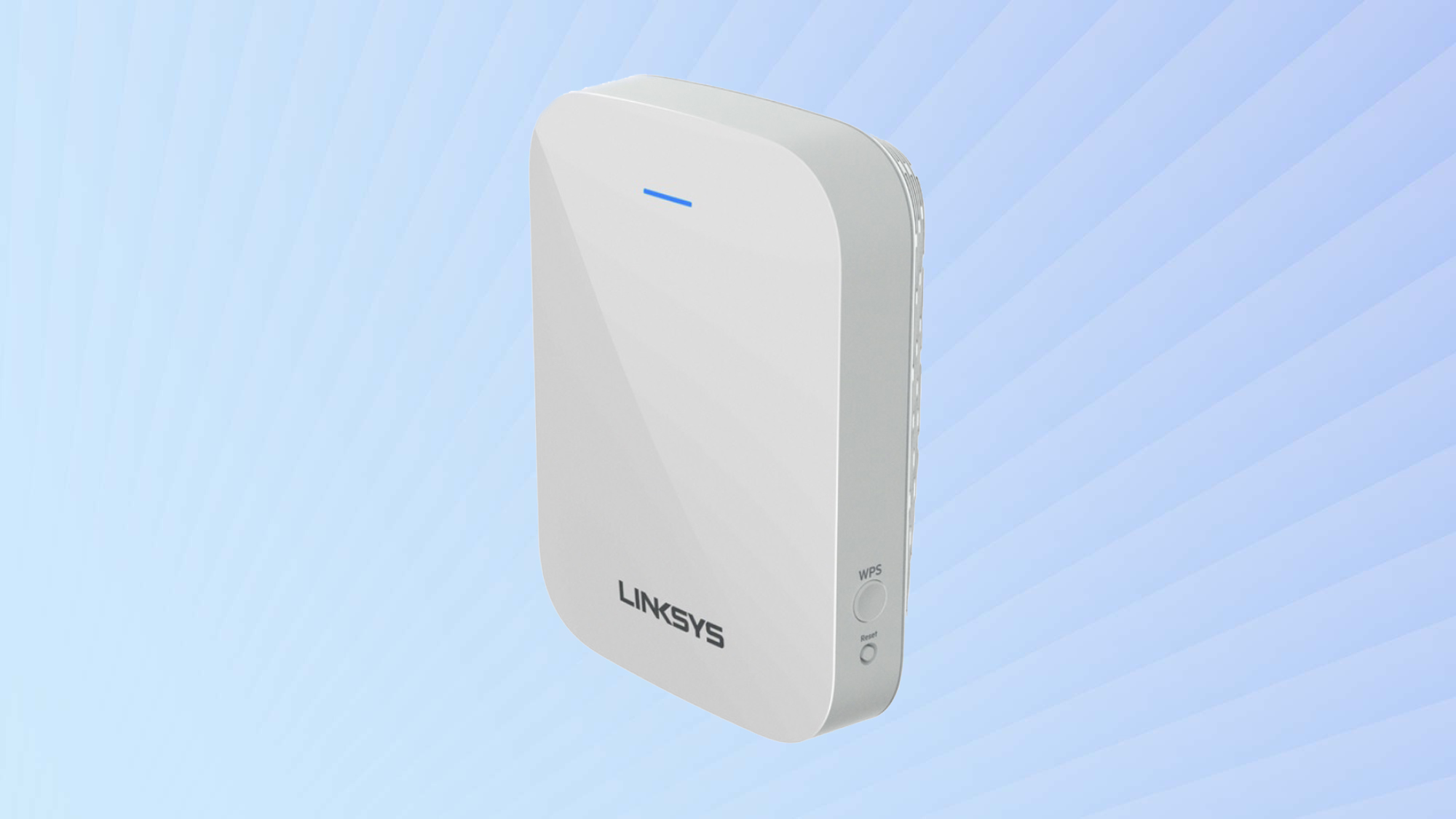 Side view of Linksys RE7310