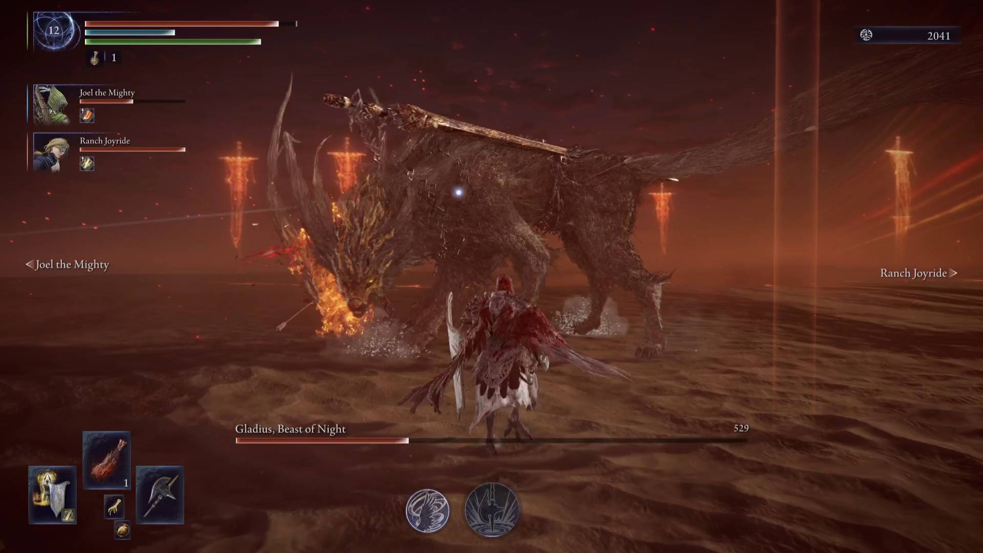 Elden Ring Nightreign Tricephalos nightlord boss Gladius