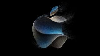 Apple logo turning into dust