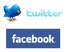 twitter/facebook