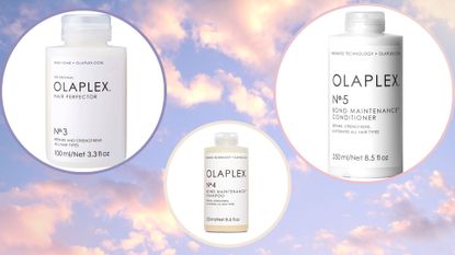 Olaplex Amazon Prime Day deals: No.3, No.4 and No.5 in a cloudy template