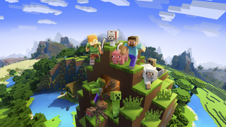 Minecraft key art