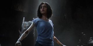 Rosa Salazar as Alita in Alita: Battle Angel