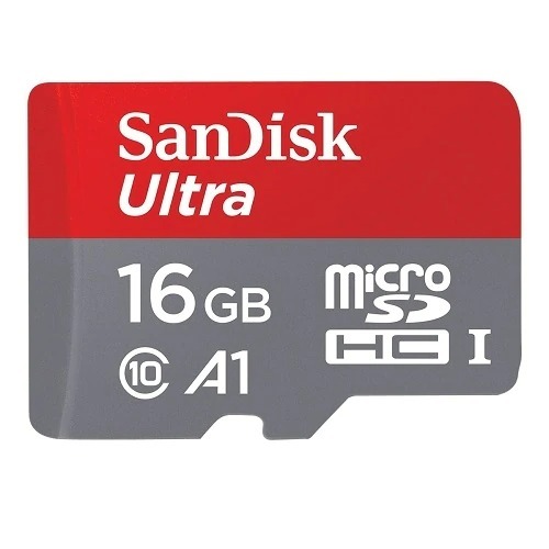 SanDisk Ultra 16GB microSDHC memory card