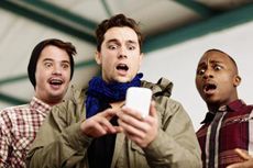 The cameras can be monitored from your smartphone.