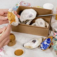 Decoupage Kit for Oyster Shells