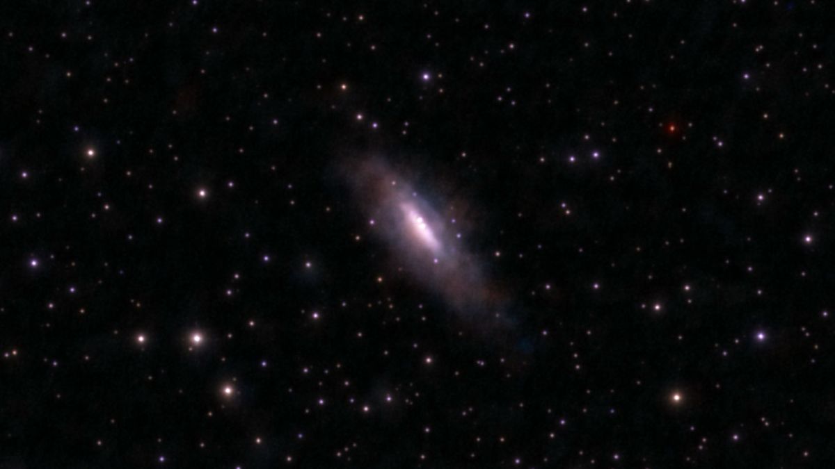 NGC 7331 (Caldwell 30) as imaged from a Unistellar Odyssey Pro.