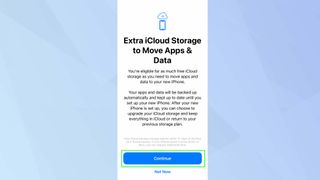 iOS Apps & Data page with "Transfer directly from iPhone" highlighted