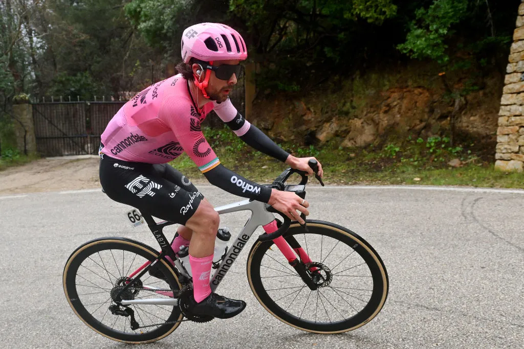 Ben Healy, vincitore odierno in solitaria a Larciano. Photo Credit: Getty Images