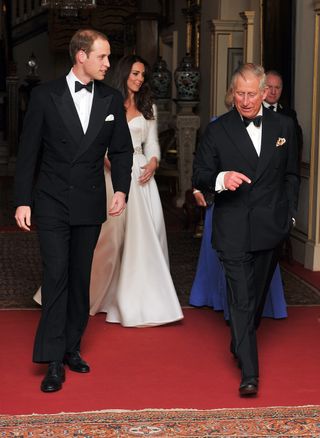 Prince William and Kate Middleton's evening wedding reception