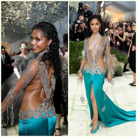 tyla attends the 2026 Met Gala celebrating "Costume Art" at the Metropolitan Museum of Art on May 04, 2026 in New York City.