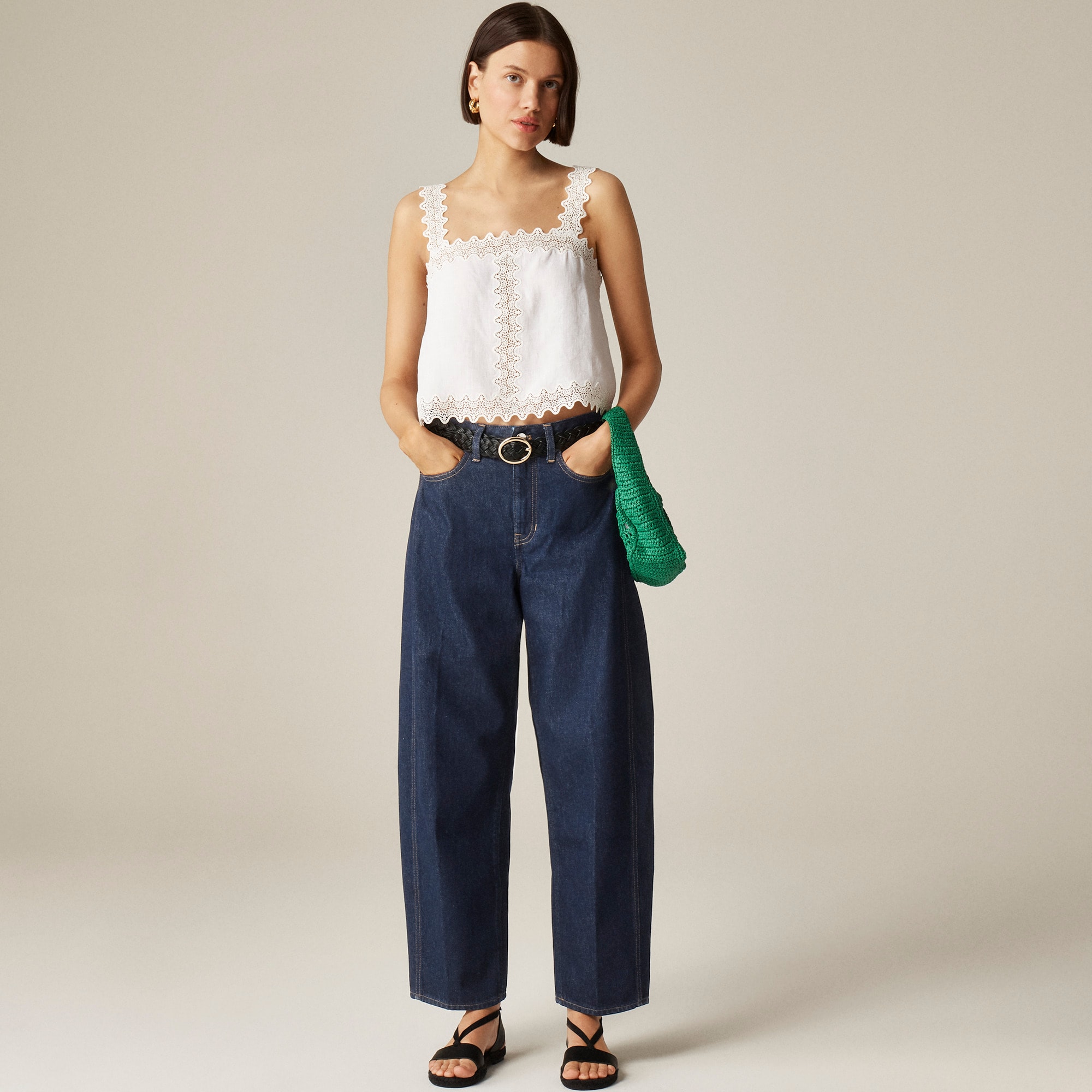 Barrel-Leg Jean