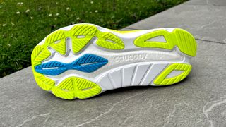 Saucony Hurricane 24 running shoe sole