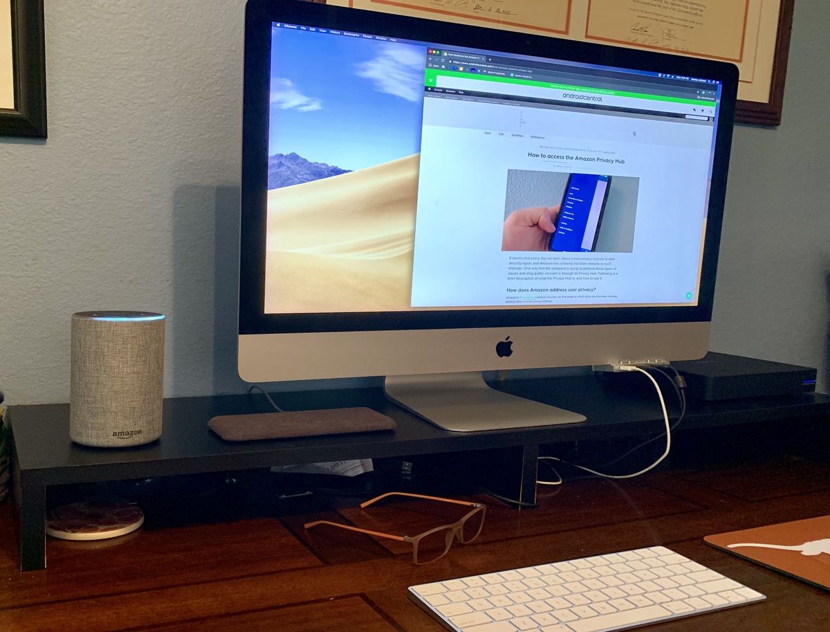 Alexa Guard and iMac