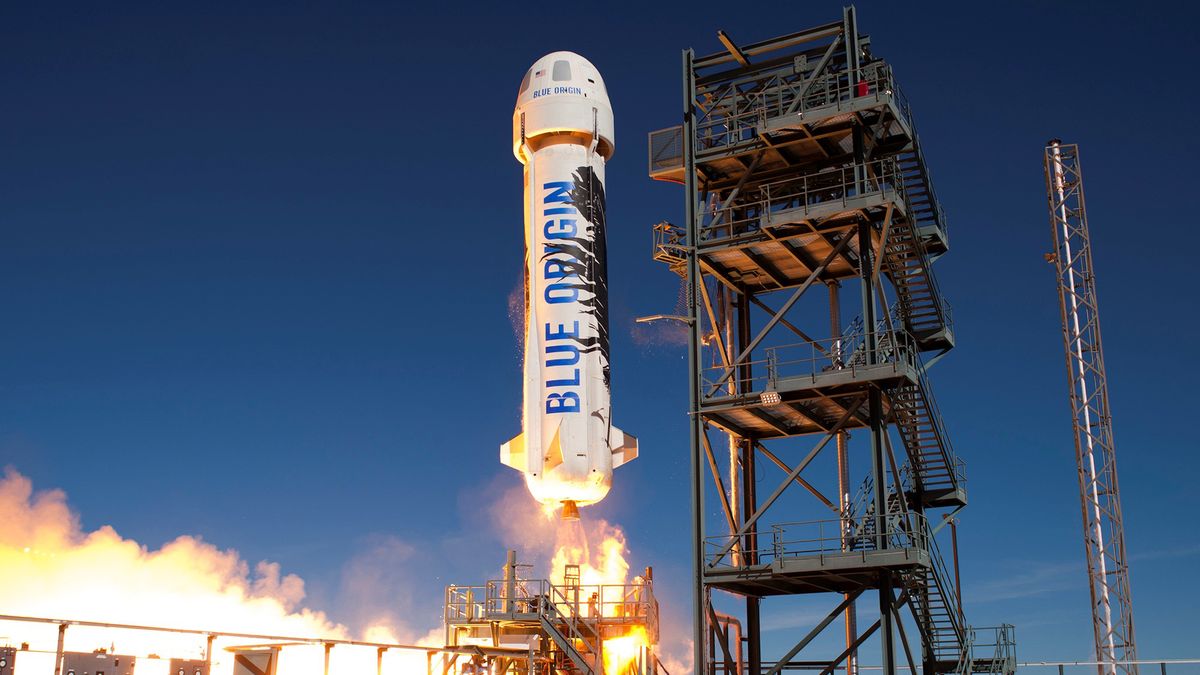 Jeff Bezos dreams of gigawatt data centers in space to solve AI's huge problem with power consumption and power dissipation - could Blue Origin rockets transform into data centers?