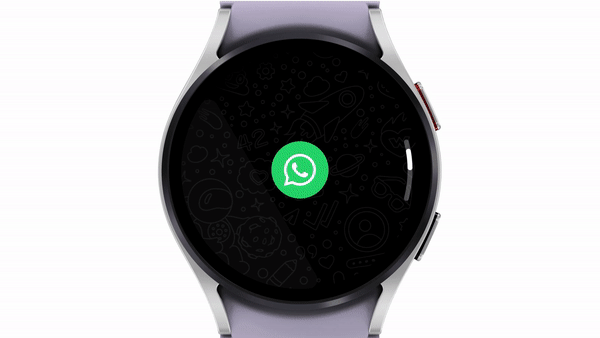 WhatsApp's Wear OS app