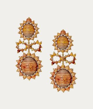 earrings: Andreas Kronthaler jewellery for Vivienne Westwood