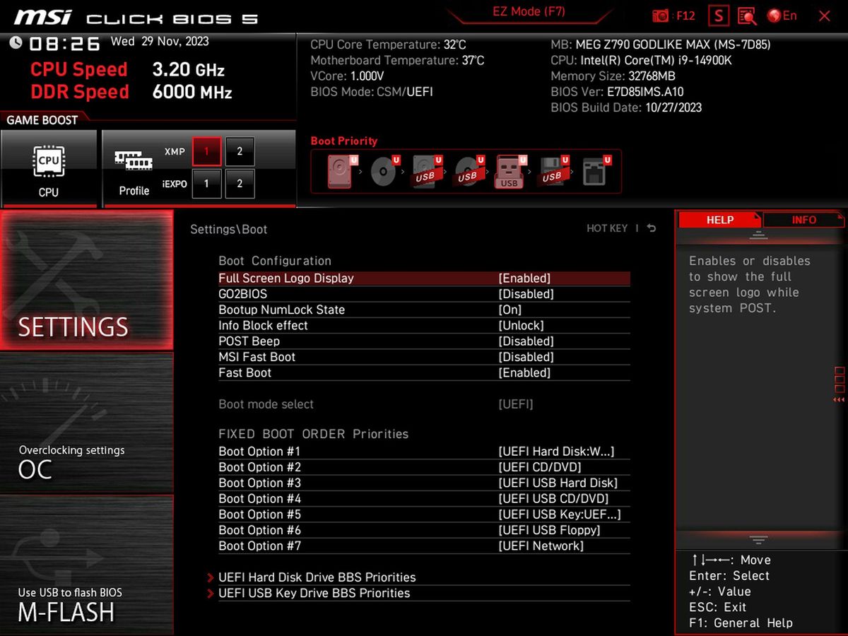 MSI MEG Z790 Godlike MAX