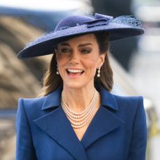 Kate Middleton and Prince William at the Commonwealth Day Service at Westminster Abbey on March 9, 2026 in London, England