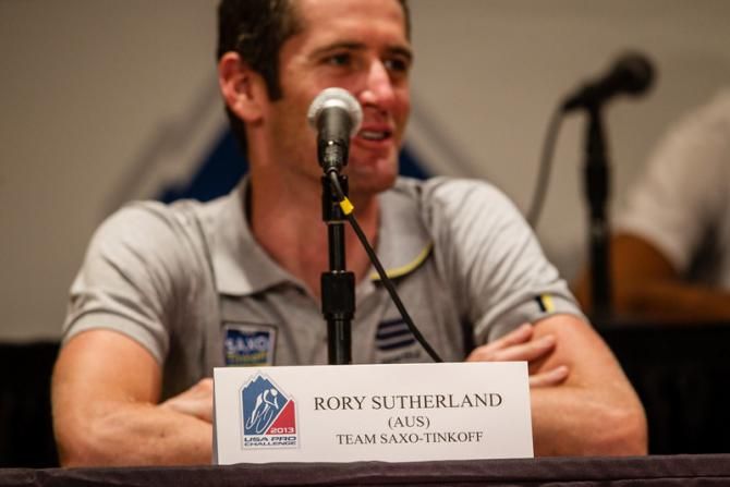 Rory Sutherland (Saxo-Tinkoff) is back racing in his home state after his big win in Boulder last year.