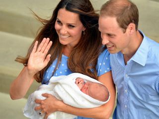Kate Middleton Prince William baby Prince George