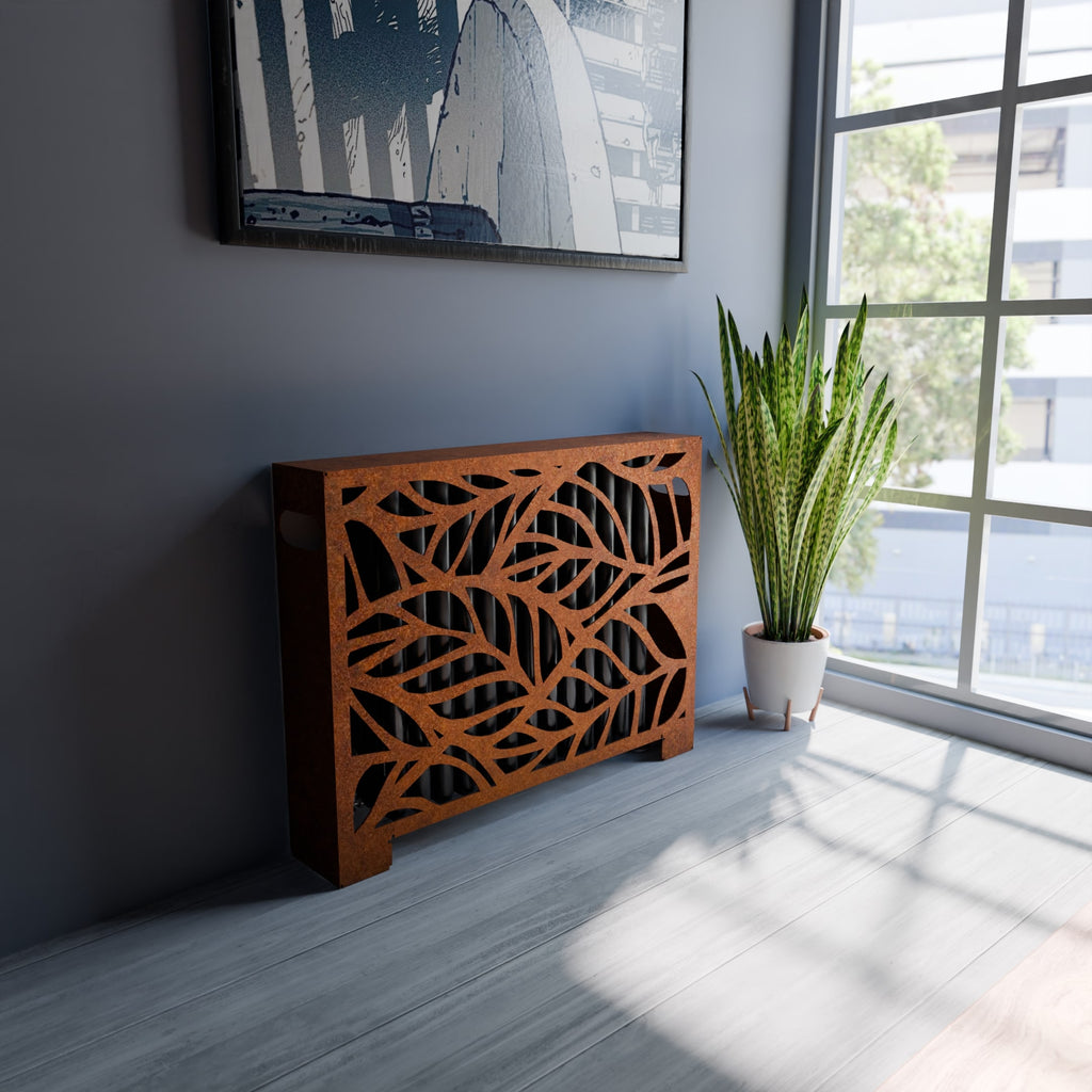 Tropics Decorative Radiator Covers - Corten