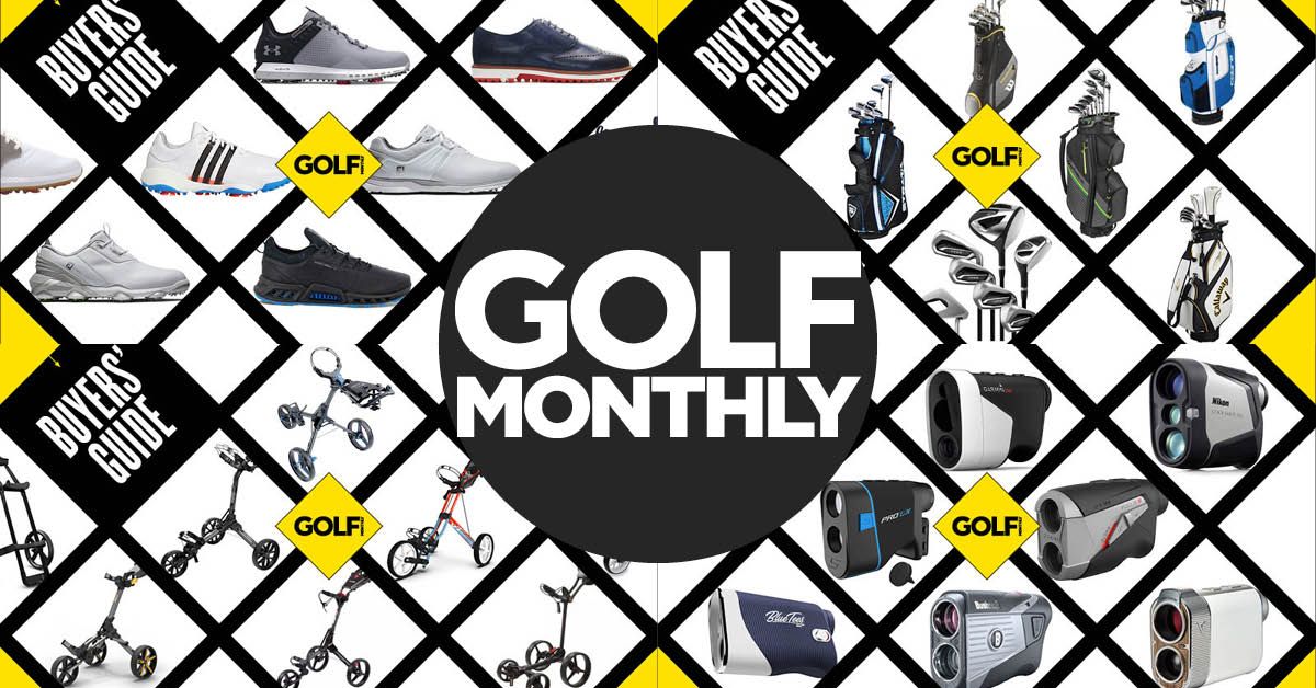 Golf Monthly design with golf equipment