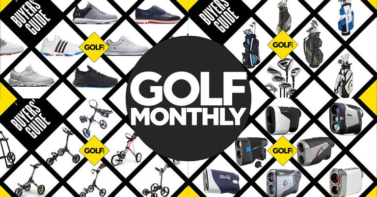 Golf Monthly design with golf equipment