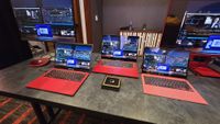 Images of Qualcomm's new Snapdragon X2 Elite Extreme processor, benchmarks from reference design laptops, and pictures from the announcement at the Snapdragon Summit (2025).