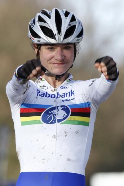 World cyclo-cross champion Marianne Vos has been unbeatable