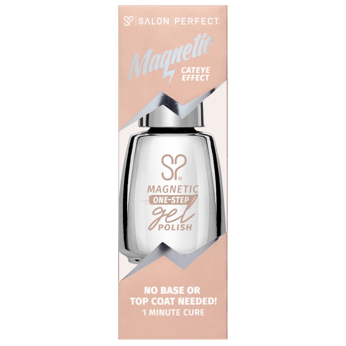 Salon Perfect 1-Step Gel Magnetic Polish in Silver