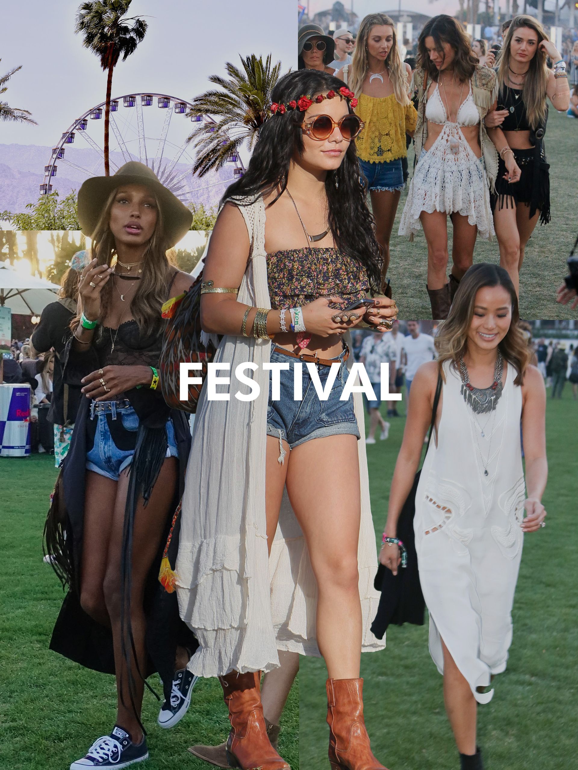 Festival dressing aesthetic.